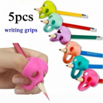 5 vnt. Silikono pie&scaron;tuko rankena Baby Learn Ra&scaron;ymo įrankis Ra&scaron;ymo ra&scaron;iklis Ra&scaron;ymo taisymo įtaisas vaikams 5pcs