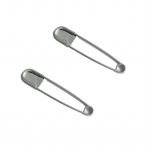 Stainless Steel Safety Pin Laundry Large Button Pin Large Pin Sewing Tool Decoration 2pcs