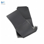 Automobilio perforuotas mikropluo&scaron;to odos vairo užvalkalas BMW M Sport F30 F32 F34 F10 F15 F16 F20 F48 F25 F22 F45 M135i M235i juoda