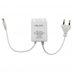 12V 2A vandeniui atsparus maitinimo adapterio įkroviklis, skirtas apsaugos kamerai, stabili i&scaron;vestis 100-240V ES/JAV patikimas apsaugos kameros maitinimo &scaron;altinis EU Plug