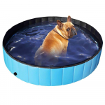 Foldable PVC Swimming Pool Pool Bathing Tub Kiddie Pool Water Pond Pool for Cats and Kids in Summer