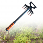 Garden Rake er for Efficient Removal 5 Claw geltona