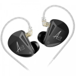 KZ AS10 Pro 5BA IEMs Laidinės Hifi ausinės Į ausis įdedamos stereo žemųjų dažnių ausinės Monitoriaus lygio ausinės su mikrofonu ir sidabru dengtu nuimamu laidu. No Mic
