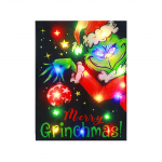 Saulės &scaron;viesos diodų ap&scaron;vietimas Kalėdų sodo vėliava dvipusis, kalėdinių &scaron;viesų dekoravimas kiemas, lauko namas, nedidelis dekoravimas, žiemos &scaron;ventė One Size