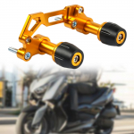 Motorcycle Anti Fall Slider Protector Accessories Replacement Easy to Install Portable Professional raudona