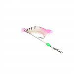 Dirbtinė krevetė su kabliuku Krevetė 9cm/6g Žuvies imitacija Mink&scaron;ta Mink&scaron;ta krevetė &Scaron;vytinti Juoda žuvis One Size