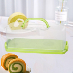Bread Box for Food Storage, Ideal Loaf And Cake Keeping in Kitchen mėlyna