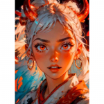 Seksualus Anime Moters Tapyba Drobės Plakatas Sienų Menas Nuotraukos Svetainei Berniuko Miegamajam Žaidimų Kambariui Žaidimų Kambariui Barui Modernus Namų Dekoras 21cm&times;30cm NoFrame