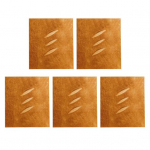 Duonos formos dovanų pakavimo popierius Kraftpopierius Kaimi&scaron;ko stiliaus duonos dizainai Atsparus aliejui Atsparus ply&scaron;imui Virtuvės reikmenys vakarėliui &bdquo;pasidaryk pats&ldquo; 5pcs