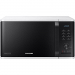 Mikrobangų krosnelė solo 23L - SAMSUNG - MS23K3555EW - Balta - Elektroninis valdymas + rankenėlė - &Scaron;ilumos palaikymo funkcija