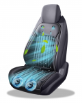 VIGOUROUS Vėsinanti sėdynė, Automobilio sėdynės vėsintuvas, DC 12 V, Automatinio paleidimo ir i&scaron;jungimo funkcija, juoda