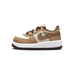 Nike Force 1 QS TD Acorn Kūdikio Kedai Rudi Natūralūs Krūmynai DJ4298-100 18.5