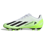 Adidas X Crazyfast.4 FG Crazyrush Pack Unisex Sportbačiai White Cloud-White Core-Black HQ4535 40