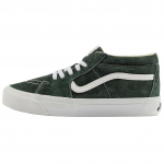 Vans Sk8-Mid Reissue 83 LX Pig Suede - Scarab Unisex sportbačiai, žali, VN000CQQPRM 36