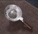 Metalinio tinklelio arbatos sietelis nerūdijančio plieno filtro sietelis arbatos indas Nėriniai arbatos nutekėjimas Naudingi arbatos užpiltuvai Virtuvės priedai