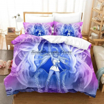 Naujas She Ra ir Galios Princesės Patalių Komplektas Viengulis Dvivietis Pilnas Karalienės Karali&scaron;ko Dydžio Lovos Komplektas Miegamojo Antklodės Užvalkalų Komplektai Anime 70x133cm 2pcs
