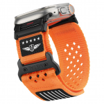 Trail loop dirželiai Apple Watch Ultra 2 juosta 49mm 44mm 45mm Sportinis nailoninis apyrankė correa iWatch serija 9 7 6 5 4 8 se 10 46mm 46 42 44 45 49mm ML oranžinė