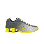 Nike Shox R4 Ry&scaron;kiai Citrininiai Unisex Kėdainiai Geltoni Dideli Pilki &Scaron;viesiai Grafito IH3397-078 44
