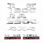 ABS Emblemos Automobilio Lipdukai Ram 1500 2500 5.7 Litro Hemi 4X4 Pavadinimo Plok&scaron;telė Charger Viper Magnum Caliber Journey Stiliaus Aksesuarai