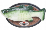 Dainuojanti žuvis Billy Bass dovana žvejui trofėjus karpis &scaron;okanti žuvelė