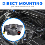 Stiprintuvo stabdžių vakuumo siurblys su tarpine GK2Q-2A451-AD 2754296 Ford Ranger Edge Raptor S-Max Transit 2.0 2122526 GK2Q2A451AA black