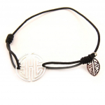 Les Tr&eacute;sors De Lily [L5169] - Bracelet fantaisie 'Fengshui' noir
