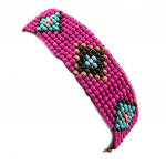Les Tr&eacute;sors De Lily [L5779] - Bracelet ethnique 'Katmandou' rose ry&scaron;kiai rožinė