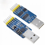 1 vnt. GREAT IT USB CP2102 į TTL RS232 USB TTL į RS485 abipusis konvertavimas 6 viename konvertavimo modulis 1pc