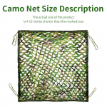 &bdquo;Woodland Camo&ldquo; tinklelis, kamufliažinis tinklelis, karinės ančių žaliuzės, armijos tinklelis nuo saulės, tvoros stogelio tinklas, danga, nuotrauka, stovyklavimas 2m by 3m
