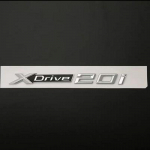 1X naujas ABS Chrome Car XDrive logotipo emblemos apdailos lipdukas X Drive 20i 25i 28i 30i 35i 40i 48i 50i, skirtas B+W X1 X3 X4 X5 X6