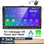 2Din Android Carplay GPS automobilinis multimedijos grotuvas, skirtas Volkswagen/Volkswagen/Golf/Polo/Tiguan/Passat/b7/b6/SEAT/Leon/Skoda/Octavia 2+32GB 1+32GB
