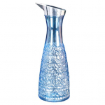 1000 ml sulčių ąsotis, didelės talpos kar&scaron;čiui atsparus maistinis puodas, atsparus kritimui, atsparus auk&scaron;tai temperatūrai 1000ML mėlyna
