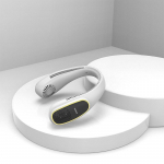 4000mah belapių neigiamų jonų &scaron;alto vėjo kabantis kaklo ventiliatorius USB skaitmeninis ekranas ne&scaron;iojamas oro au&scaron;intuvas lauko sporto ventiliatorius oro kondicionierius