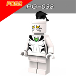 Kalėdinė dovana, parduodama vienetinė minifigūrėlė PG038 žaislas vaikams lavinantis žaislas minifigūrėlės, surinktos &bdquo;pasidaryk pats&ldquo; statybiniai blokeliai