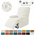 Polar Fleece Recliner sofos užvalkalas Elastinis viskas įskaičiuota berniuko kėdės užvalkalas Relax fotelio sofos užvalkalas svetainės baldų užvalkalas 1 Seater