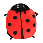 Pliu&scaron;inė pagalvė Giant Ladybug formos pagalvė Mink&scaron;ta per didelė įdaryta dekoratyvinė pagalvė miegamojo svetainei