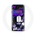 Coque pour Samsung Galaxy J5 2017 Bangtan Sonyeondan BTS Logo Army Bomb Lightstick
