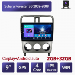 Automobilio radijas Carplay skirtas Subaru Forester SG 2002-2008 Android Multimedia Video Player GPS navigacija WIFI 4+64GB