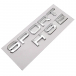3D ABS Juodo Chromo Raidės Automobilio Galinės Bagažinės Emblema Ženklelis Lipdukas Range Rover Sport HSE 2006 2009 2008 V8 V6 Automobilio Aksesuarai Silver