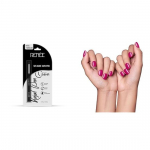 RENEE Kajal ra&scaron;iklis su galąstuvu - Stark White 0,35gm 24 Hrs Stay Long Lasting Kohl pie&scaron;tukas, matinis| 24 Daugkartinio naudojimo dirbtinių netikrų nagų rinkinys| Lengvas