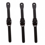 1vnt Riedučių sagties ir sagties diržai čiuožyklų batų užsegimo diržai juoda