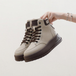 Moteri&scaron;ki laisvalaikio stambios platformos, neslystantys, suvarstomi sportiniai trumpi bateliai PU odiniai vaik&scaron;čiojimo batai Patogūs auk&scaron;ti sportbačiai moterims