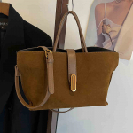 Matinis Retro Didelės Talpos Rankinė per Petį Moterims Nauja Rudens Žiemos Kasdienė Pažasties Pečių Rankinė Rankinė Ne&scaron;iojama Darbo Rankinė (20cm<Max Length<30cm)