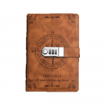 A5 slaptažodžių bloknotas Retro saugus dienora&scaron;čio segtuvas Creative Hand Ledger Office