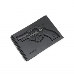 Carnet - Presentbox - Noir - Couverture plastifi&eacute;e - 13.60 x 24.50 cm - Mixte