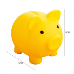 Metalinė pinigų dėžutė Pinigų taupymo dėžutė su raktu užraktu monetų banku 4,53x3,78x2,28 colio Piggy Bank maža laikymo dėžutė suaugusiems ir vaikams