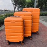Patvarus 20 colių didelės talpos lagaminas su slaptažodžio užraktu 12-inch oranžinė
