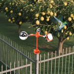 Atspindintis pauk&scaron;čių atbaidymo prietaisas Sodo įrankis Vėjo energija varomas baidiklis terasai Insulated Base