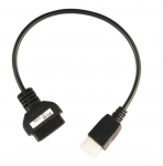 1 vnt. 6-16 kontaktų motociklo OBD2 OBD prailginimo kabelis diagnostinis adapteris Benelli