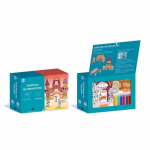 Jeu de construction - BABALI - Ch&acirc;teau de Princesse - Multicolore - 18 pi&egrave;ces - &Agrave; monter soi-m&ecirc;me